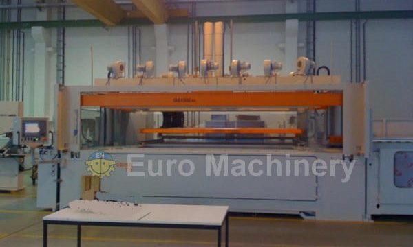 Used GEISS DU T9 Thermoforming line