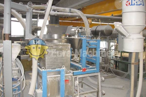 Film Extruder Machine | ICMA SAN GIORGIO MCM 140-32D BIVITE - Twin Screw Extruder