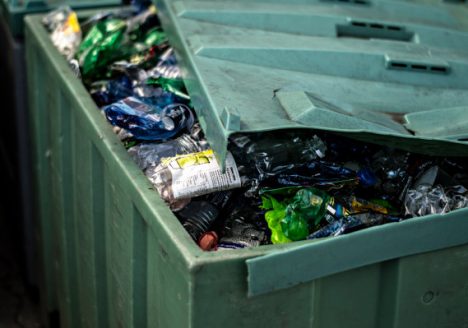 PET Bottles Recycling New Materials rPET