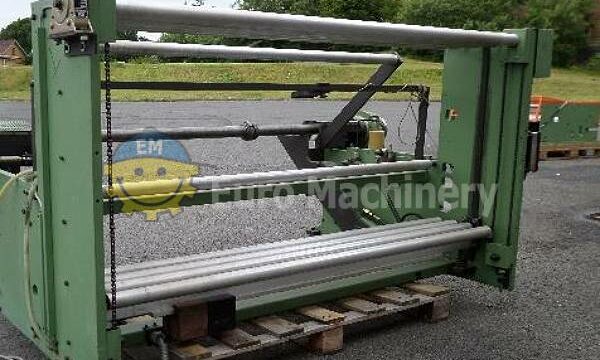 Unwinder for film | Lemo Machines for flexible plastic converting. Used machines for production of plastic bags. Euro Machinery.