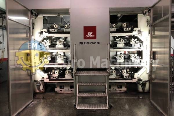 Central Impression Printer | COMEXI Ci Flexo - Used machines for flexographic printing. Can process PE, PP, OPP, PET, Paper