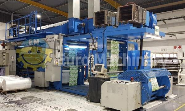 CI Flexo Printer | CARINT Ci Flexo - Used machines for flexographic printing. Can processPE, PP, OPP, PET, Paper, BOPP, PVC.