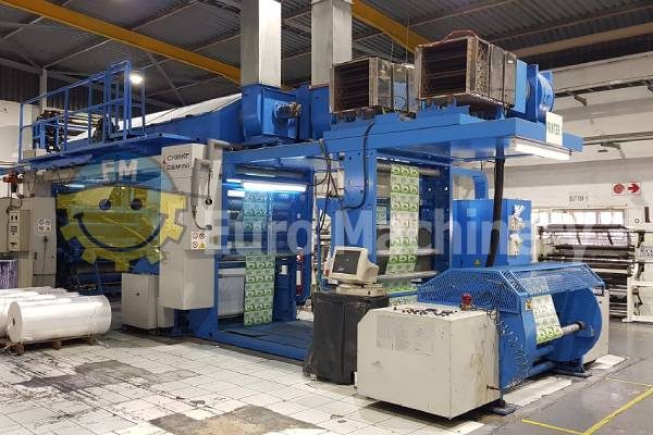 CI Flexo Printer | CARINT Ci Flexo - Used machines for flexographic printing. Can processPE, PP, OPP, PET, Paper, BOPP, PVC.