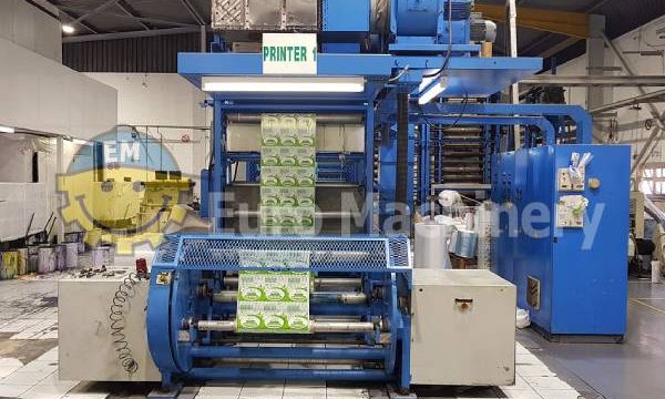 CI Flexo Printer | CARINT Ci Flexo - Used machines for flexographic printing. Can processPE, PP, OPP, PET, Paper, BOPP, PVC.