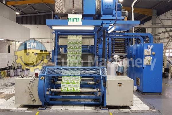 CI Flexo Printer | CARINT Ci Flexo - Used machines for flexographic printing. Can processPE, PP, OPP, PET, Paper, BOPP, PVC.