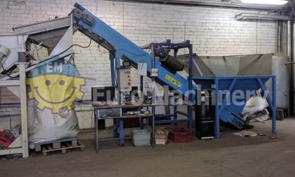 Recycling equipment. Plastic Sorter. Accessories for flexible converting industry. For processing many types of plastic waste