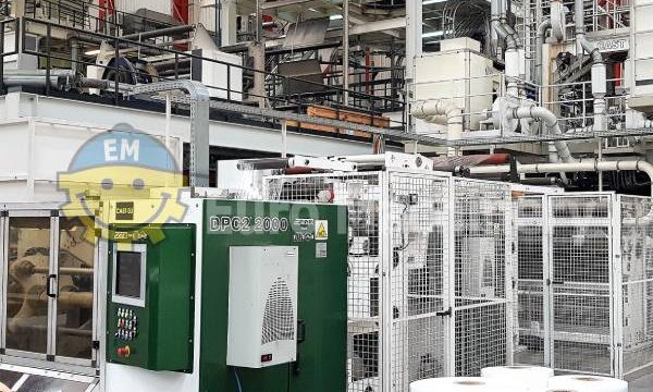 Used Macchi Cast film line, 5 screws, for multi-layer extrusion. We specialise in blown film, cast film and sheet extrusion equipment. Contact us today!