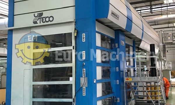 UTECO Diamond HP 108 Mod 150. 10 colors. Gearless. Used CI Flexo Print Press machine from Euro Machinery. Used printing machines.
