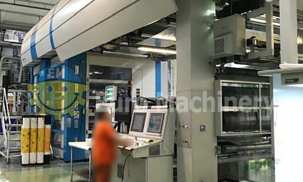 UTECO Diamond HP 108 Mod 150. 10 colors. Gearless. Used CI Flexo Print Press machine from Euro Machinery. Used printing machines.