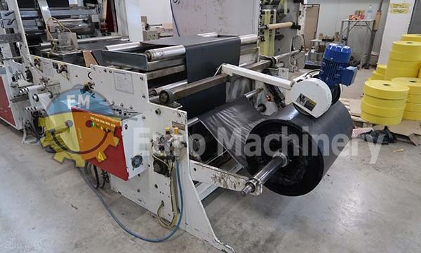Hemingstone - Garbage Bag Making Machine. For Roll bag production. LDPE, HDPE, MDPE; LLDPE and recycled extracts. From Euro Machinery