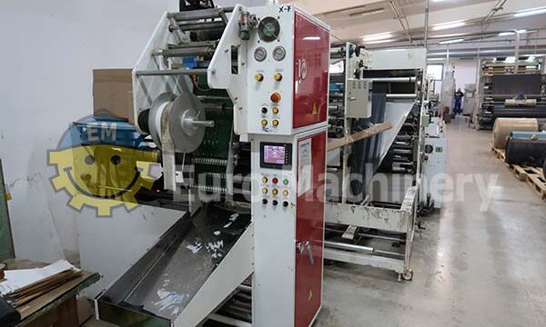 Hemingstone - Garbage Bag Making Machine. For Roll bag production. LDPE, HDPE, MDPE; LLDPE and recycled extracts. From Euro Machinery