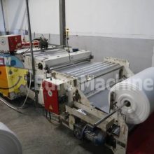 HEMINGSTONE bag making machine for producing PE and recycled extract bags. Machine is in excellent working order and can be seen in production.