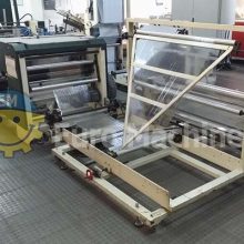 Wicket bag Making Machine for production of bread and chicken side weld bags. Can process recycled plastic for production of bags.
