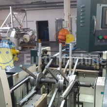 Wicket bag Making Machine for production of bread and chicken side weld bags. Can process recycled plastic for production of bags.