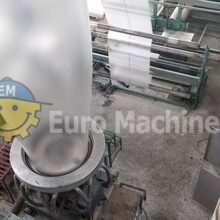 Monolayer Extruders for LDPE.Screw diameter of 120 mm with Die diameter of 900 mm. In good used condition. Can be seen working.