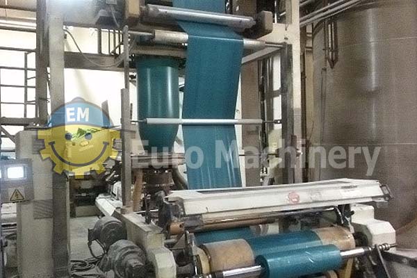 Recycling Extrusion Line for processing PE, LLD, Borstar and many more blends. Screw 80 mm and up to 140 kg/h. Machine is in very good condition.