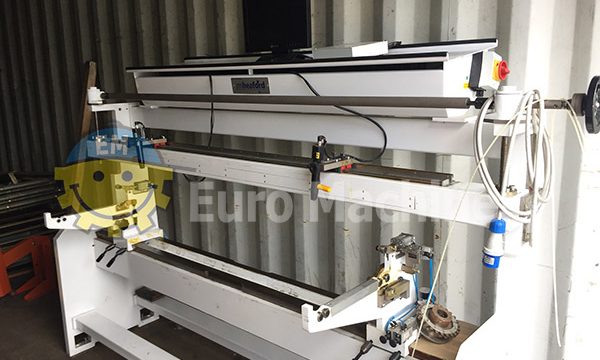 Flexo Printer Plate Mounter - 1310 mm width. In good condition. Can be inspection during a machine inspection. Euro Machinery.