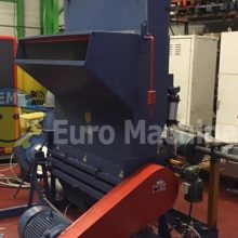 ADLER Shredder for processing different types of post-consumer and post-industrial materials. Machine is in good condition and can be seen in production.