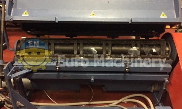 ADLER Shredder for processing different types of post-consumer and post-industrial materials. Machine is in good condition and can be seen in production.