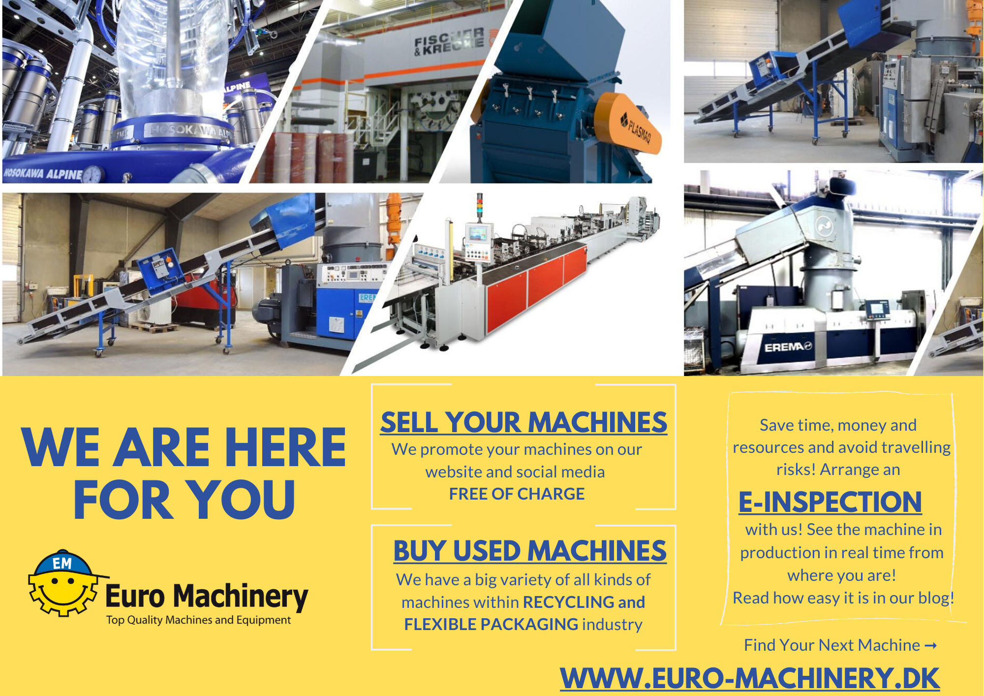 Euro Machinery ApS buy & Sell macines
