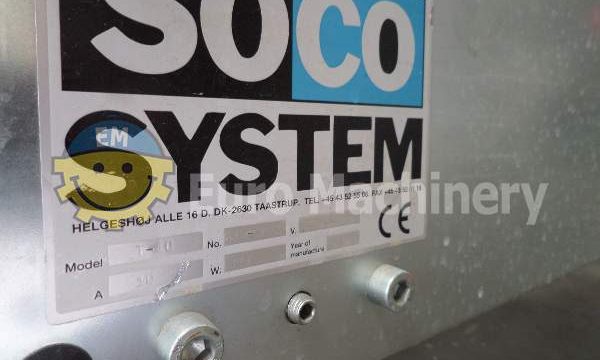 Used machinery and equipement from Euro Machinery. We offer in-stock equipment such as Soco Systems Case Closing Unit