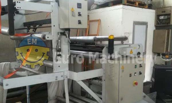 Used bag making machine for production of garabage bags and other stypes of star seal bags. Good condition Coemter brand machine.