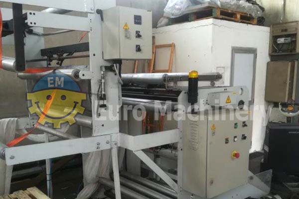 Used bag making machine for production of garabage bags and other stypes of star seal bags. Good condition Coemter brand machine.