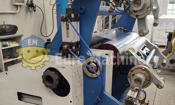 Primplast RPM 80 - Stretch film in PE. Includes Microperforator. Very good condition machine. Please contact us for more information.