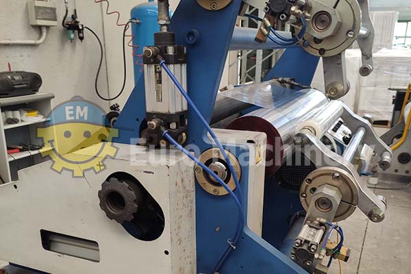 Primplast RPM 80 - Stretch film in PE. Includes Microperforator. Very good condition machine. Please contact us for more information.