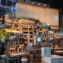 Used SML 5 Layer Cast Extruder - Can produce stretch film from LDPE and LLDPE. Includes edge trim recycling unit. Contact us today!
