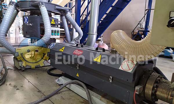 Tecom Monolayer Extruder For PE, Bioplastic and Compostable