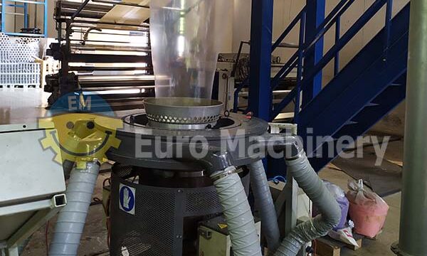 Tecom Monolayer Extruder For PE, Bioplastic and Compostable