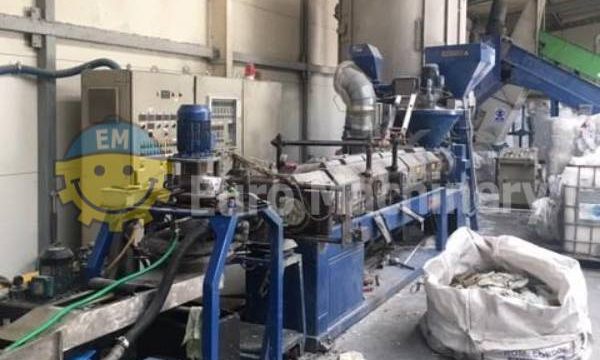 PREALPINA Recycling Line for PE Plastic Waste - Double Degassing