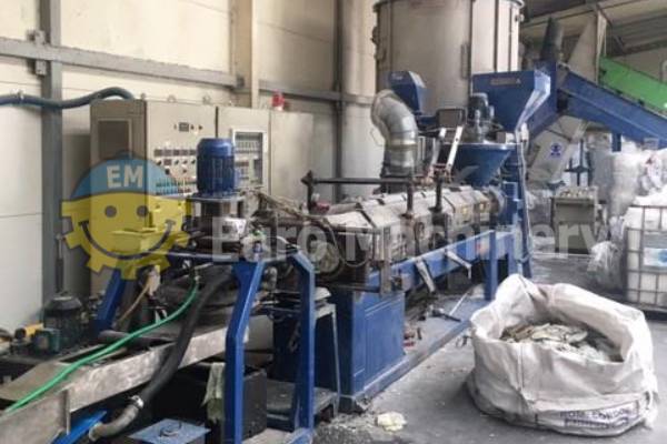 PREALPINA Recycling Line for PE Plastic Waste - Double Degassing