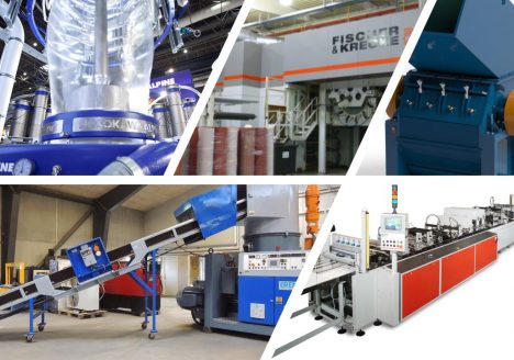 All kinds of machines for the plastic industry