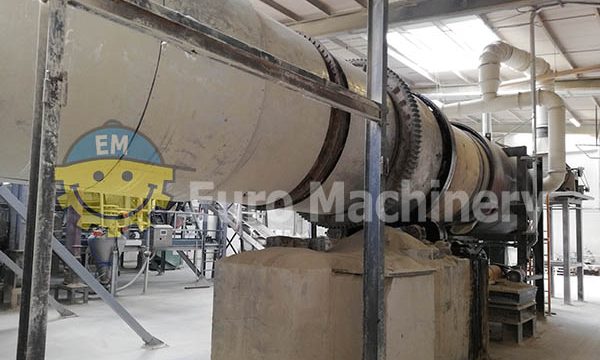 Industrial rotary dryer