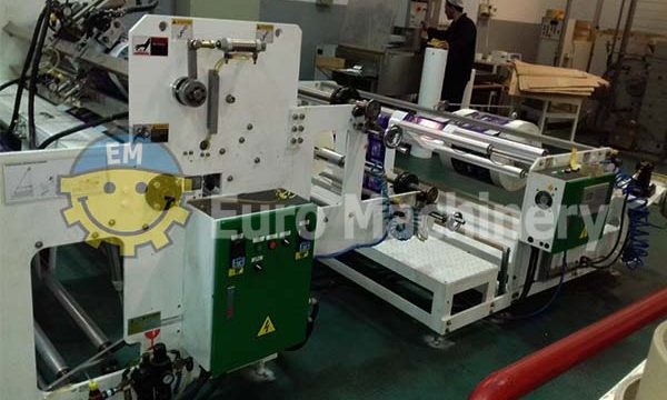 Side weld wicket bag making machine | HM 1250 UD+SHD+W