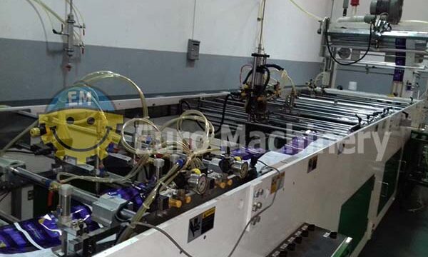 Side weld wicket bag making machine | HM 1250 UD+SHD+W