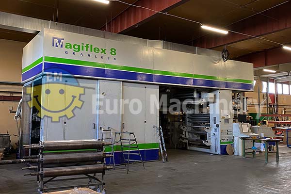 Used CI Flexo printing press | Bielloni Magiflex 8