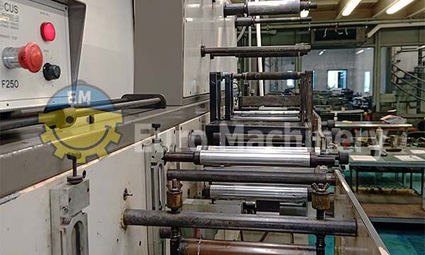 Used web & label flexo printer | FOCUS F-250
