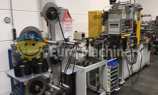 Baier GEBA 46 - Embossing and Printing on Textile Ribbons