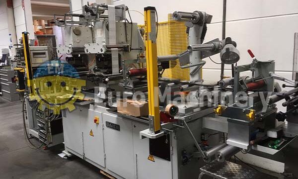 Baier GEBA 46 - Embossing and Printing on Textile Ribbons