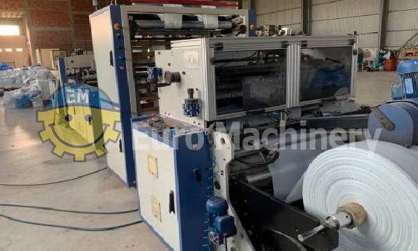 T-shirt bag making machine