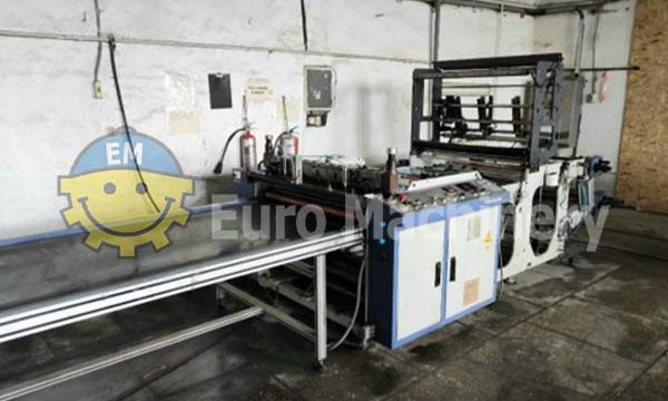 Used plastic bag making machine