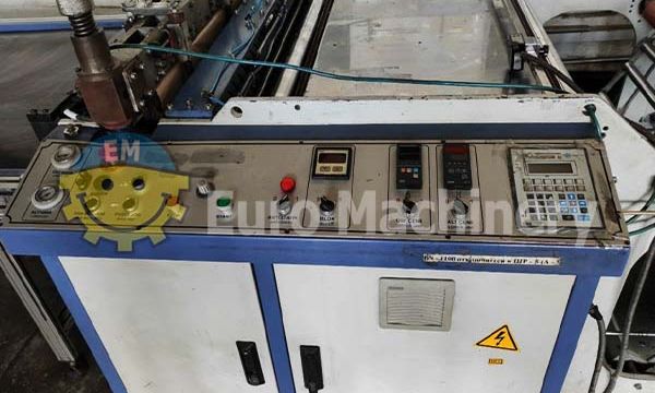 Used plastic bag making machine