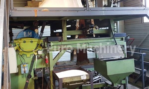 used blown film extrusion line