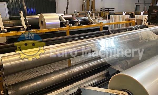 Used slitter rewinder for plastic film | Roller