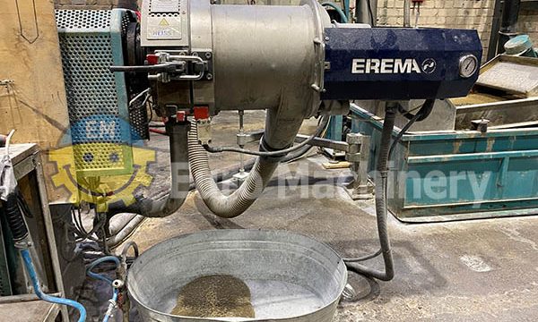 Plastic recycling machine from EREMA