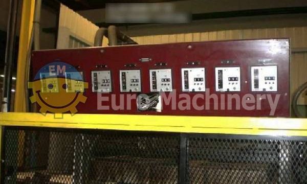Automatic roll-fed thermoforming machine 
