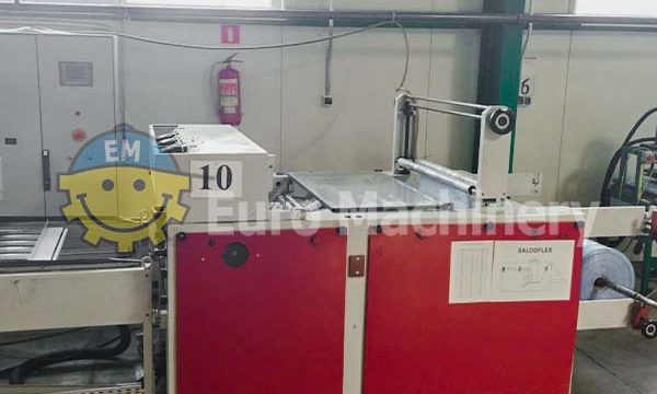Second-hand bottom seal bag machine | Saldoflex AZ-S800